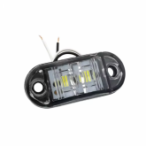 Luz de Cortesia Cristal Branca 2 Ultra Leds 12v e 24v - Cód. RM304